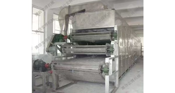 宏博智能網帶烘干機：精準控溫與變頻調速的完美結合，適配多元物料烘干